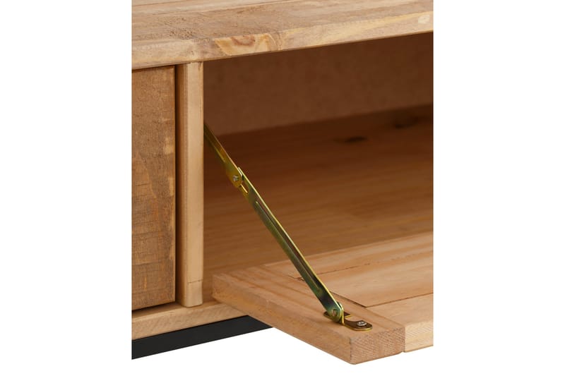 Munira tv-bord 140 cm - Natur/sort - Møbler - TV borde & mediemøbler - TV-borde