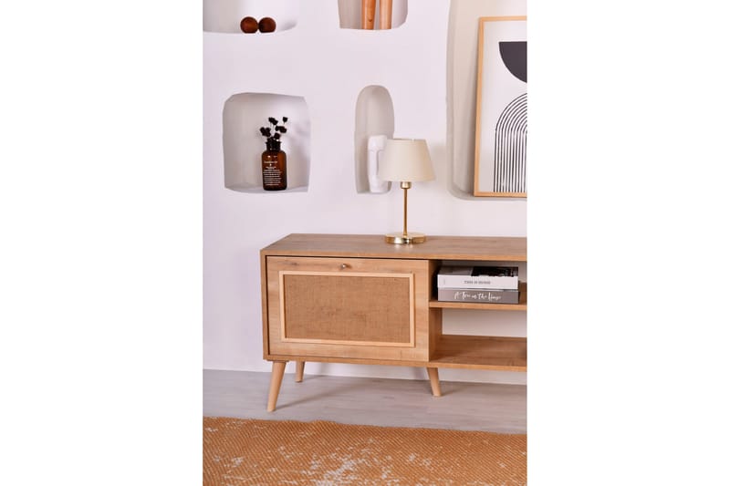 Munnia TV-Bord 180 cm - Oak - Møbler - TV borde & mediemøbler - TV-borde