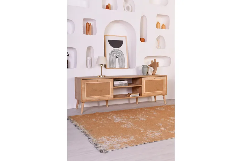 Munnia TV-Bord 180 cm - Oak - Møbler - TV borde & mediemøbler - TV-borde