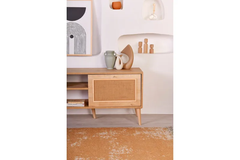 Munnia TV-Bord 180 cm - Oak - Møbler - TV borde & mediemøbler - TV-borde