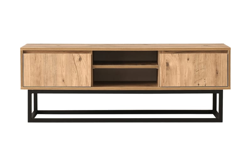 Myrvallen TV-Bord 180 cm - Sort/Brun - Møbler - TV borde & mediemøbler - TV-borde