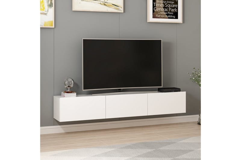 Nako TV-Bord 180 cm - Hvid - Møbler - TV borde & mediemøbler - TV-borde