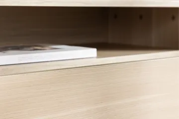 Navarra Gulvstående Tv-bord 180 cm med Opbevaring i Malet Træ - Beige - Møbler - TV borde & mediemøbler - TV-borde