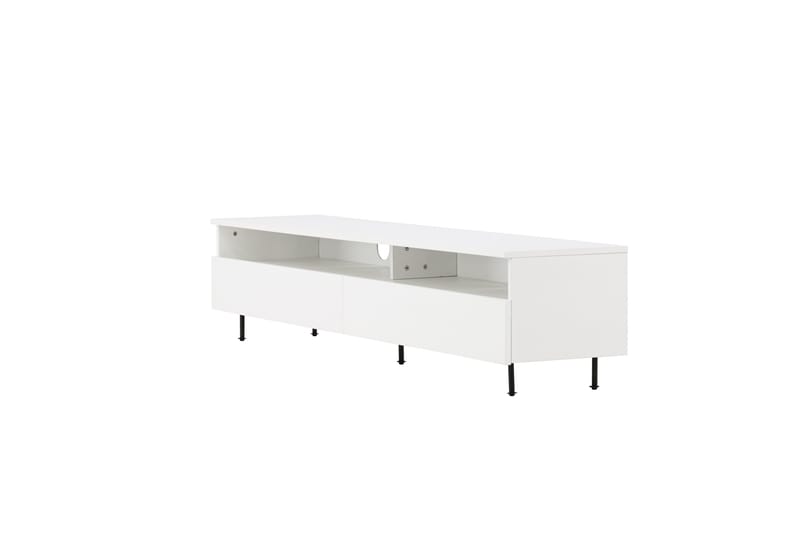 Navarra Tv-bord 180x40 cm - Hvid - Møbler - TV borde & mediemøbler - TV-borde