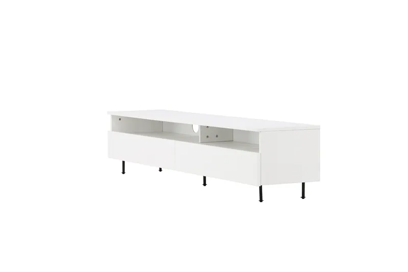 Navarra Tv-bord 180x40 cm - Hvid - Møbler - TV borde & mediemøbler - TV-borde