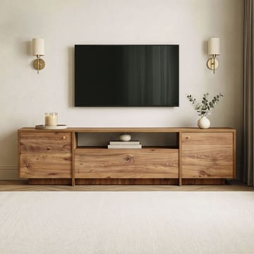TV-bord Nordure Alvar (180 x 46 x 35 cm) Atlantic Pine - Atlantic Pine - Møbler - TV borde & mediemøbler - TV-borde