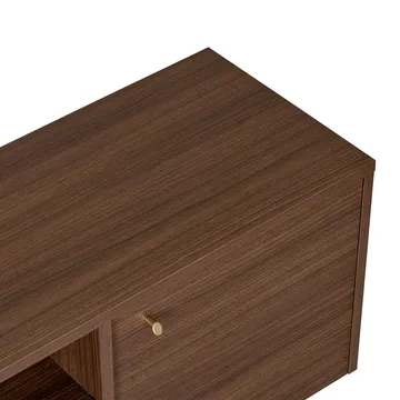 TV-bord Nordure Alvar (180 x 46 x 35 cm) Valnød - Valnød - Møbler - TV borde & mediemøbler - TV-borde