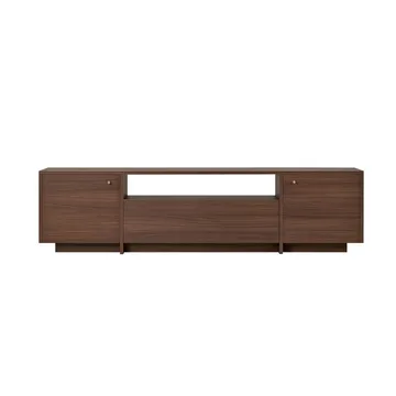 TV-bord Nordure Alvar (180 x 46 x 35 cm) Valnød - Valnød - Møbler - TV borde & mediemøbler - TV-borde