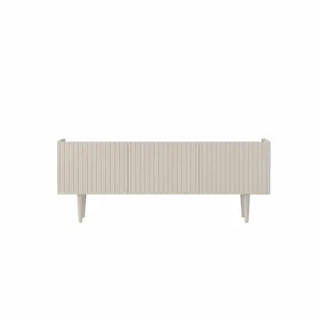 TV-bord Nordure Capella (140 x 50 x 29 cm) Sandsten - Sandsten - Møbler - TV borde & mediemøbler - TV-borde