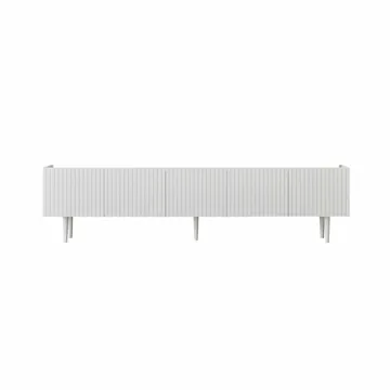 TV-bord Nordure Capella (160 x 50 x 29 cm) Hvid - Hvid - Møbler - TV borde & mediemøbler - TV-borde