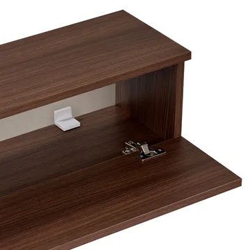 TV-bord Nordure Ligne (140 x 25 x 25 cm) Valnød - Valnød - Møbler - TV borde & mediemøbler - TV-borde