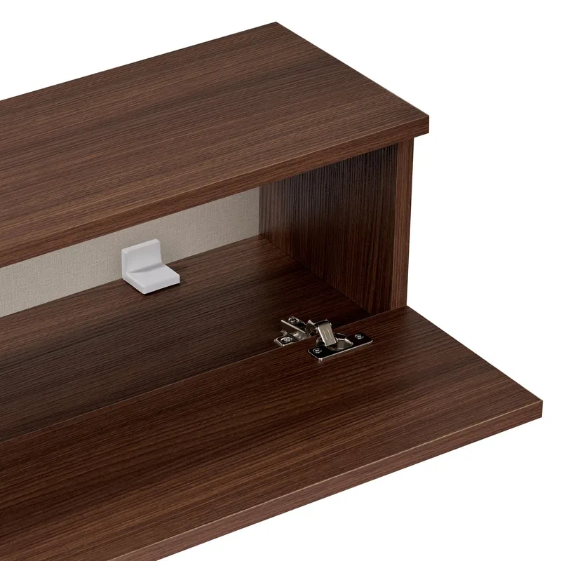 TV-bord Nordure Ligne (140 x 25 x 25 cm) Valnød - Valnød - Møbler - TV borde & mediemøbler - TV-borde