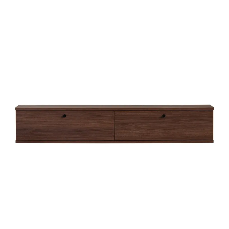 TV-bord Nordure Ligne (140 x 25 x 25 cm) Valnød - Valnød - Møbler - TV borde & mediemøbler - TV-borde