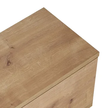 TV-bord Nordure Ligne (160 x 25 x 25 cm) Sapphire Oak - Sapphire Oak - Møbler - TV borde & mediemøbler - TV-reol