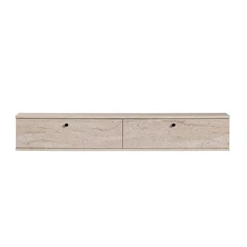 TV-bord Nordure Ligne (160 x 25 x 25 cm) Travertin - Travertin - Møbler - TV borde & mediemøbler - TV-borde
