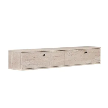 TV-bord Nordure Ligne (160 x 25 x 25 cm) Travertin - Travertin - Møbler - TV borde & mediemøbler - TV-borde