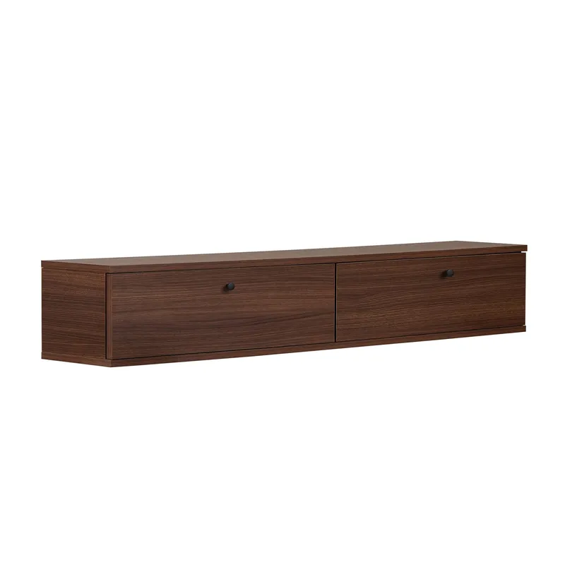 TV-bord Nordure Ligne (160 x 25 x 25 cm) Valnød, Valnød