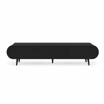 TV-bord Nordure Regulus (180 x 49 x 30 cm) Sort - Sort - Møbler - TV borde & mediemøbler - TV-borde