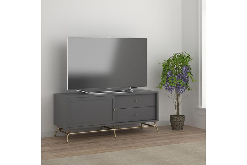 Nova TV-Bord 150x48 cm Grafitgrå - CosmoLiving - Møbler - TV borde & mediemøbler - TV-borde