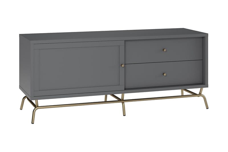 Nova TV-Bord 150x48 cm Grafitgrå, CosmoLiving