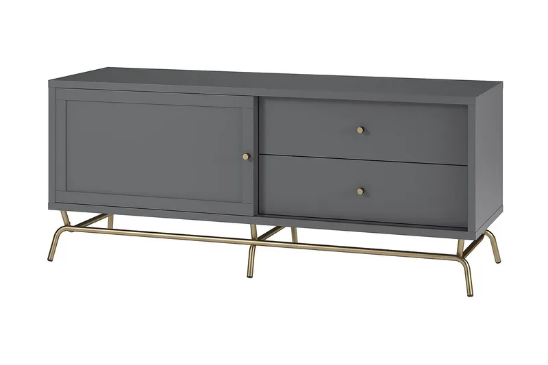 Nova TV-Bord 150x48 cm Grafitgrå - Møbler - TV borde & mediemøbler - TV-borde