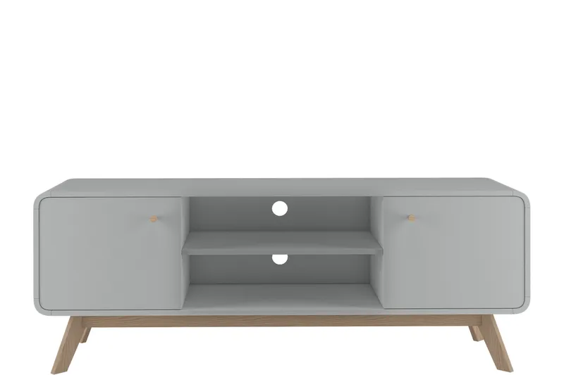 Olivet TV-Bord 140 cm, Grå