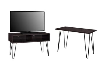 Owen TV-bord 107x50 cm Espresso - Dorel Home - Møbler - TV borde & mediemøbler - TV-borde