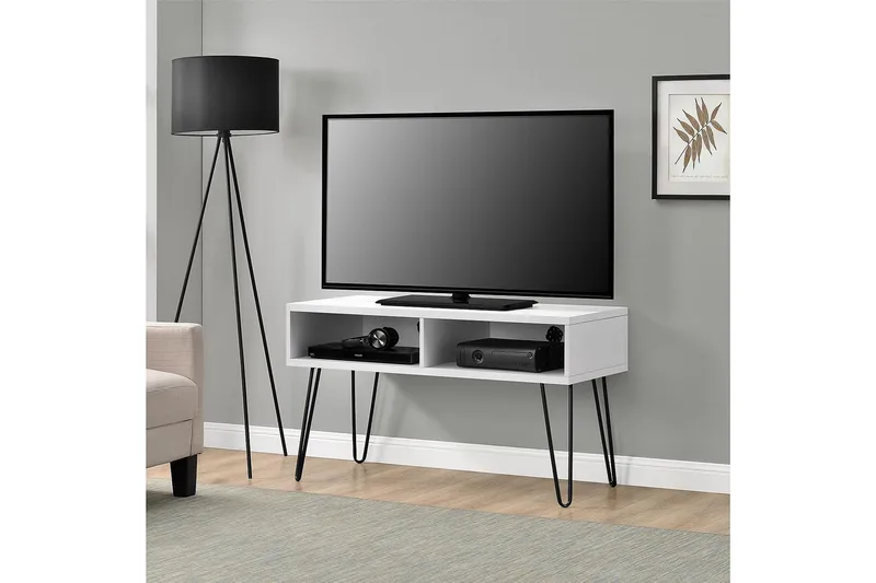 Owen TV-bord 107x50 cm Hvid - Dorel Home - Møbler - TV borde & mediemøbler - TV-borde