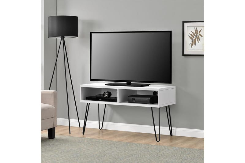 Owen TV-bord 107x50 cm Hvid - Dorel Home - Møbler - TV borde & mediemøbler - TV-borde