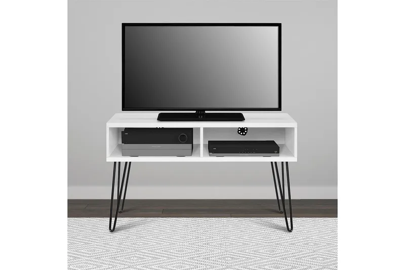 Owen TV-bord 107x50 cm Hvid - Dorel Home - Møbler - TV borde & mediemøbler - TV-borde