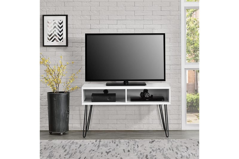 Owen TV-bord 107x50 cm Hvid - Dorel Home - Møbler - TV borde & mediemøbler - TV-borde