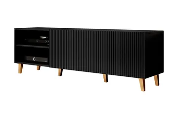 Pafos TV-Bord 40x52x150 cm - Sort - Møbler - TV borde & mediemøbler - TV-borde