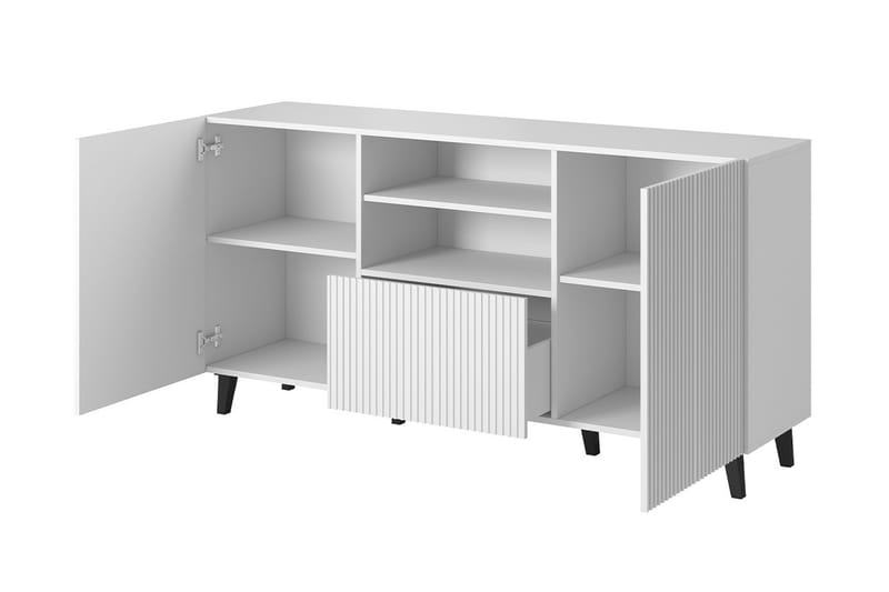Pafos TV-Bord 40x82x150 cm - Sort - Møbler - TV borde & mediemøbler - TV-borde
