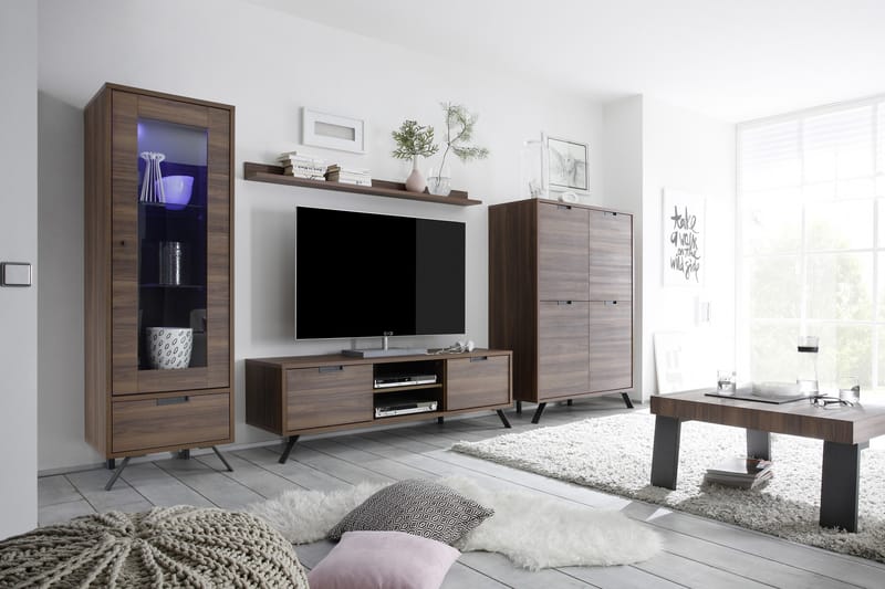 Palma TV-Bord 156 cm - Valnød - Møbler - TV borde & mediemøbler - TV-borde