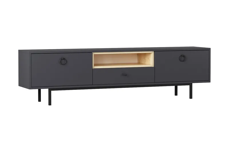 Papias TV-Bord 180 cm, Antracit