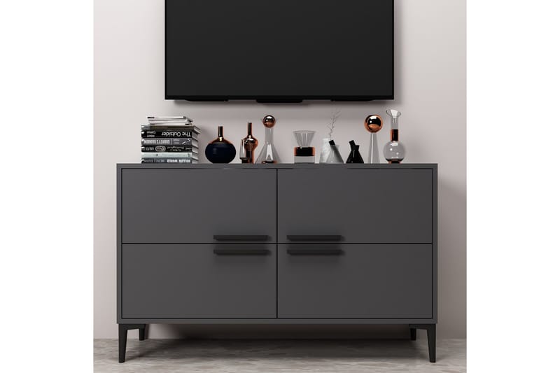 Patro TV-Bord 120 cm - Antracit - Møbler - TV borde & mediemøbler - TV-borde