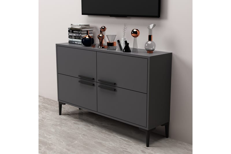 Patro TV-Bord 120 cm - Antracit - Møbler - TV borde & mediemøbler - TV-borde