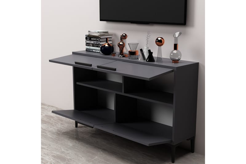 Patro TV-Bord 120 cm - Antracit - Møbler - TV borde & mediemøbler - TV-borde