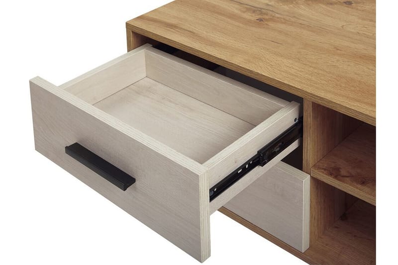 Poblat TV-Bord 120 cm - Hvid - Møbler - TV borde & mediemøbler - TV-borde