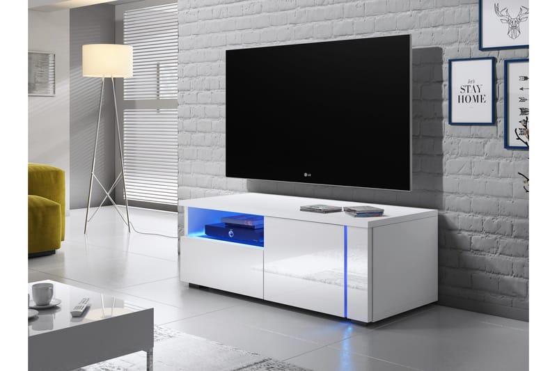 Portvasgo TV-Bord 100 cm - Hvid - Møbler - TV borde & mediemøbler - TV-borde