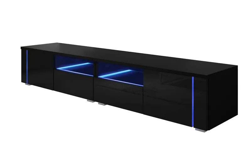 Portvasgo TV-Bord 100 cm - Sort - Møbler - TV borde & mediemøbler - TV-borde