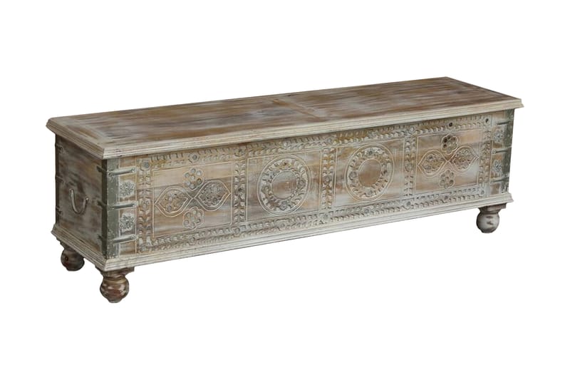 Raquel tv-bord 145 cm - akacie Beige - Møbler - TV borde & mediemøbler - TV-borde