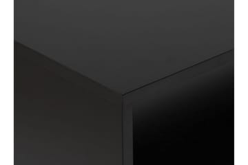 Revelle Fritstående TV-bord 150 cm med Opbevaring i Lyst Træ - Sort - Møbler - TV borde & mediemøbler - TV-borde