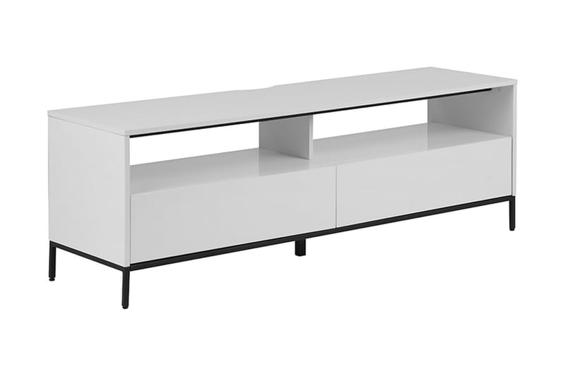 Revelle TV-Bord 150 cm med LED - Hvid - Møbler - TV borde & mediemøbler - TV-borde