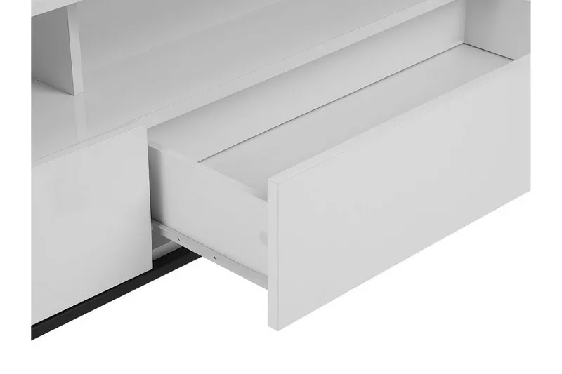 Revelle TV-Bord 150 cm med LED - Hvid - Møbler - TV borde & mediemøbler - TV-borde