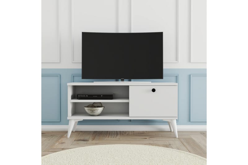 Reyne TV-bord 90 cm - Hvid - TV-borde