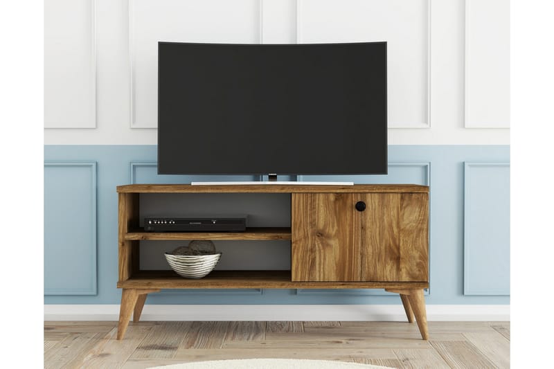 Reyne TV-bord 90 cm - Valnød - TV-borde