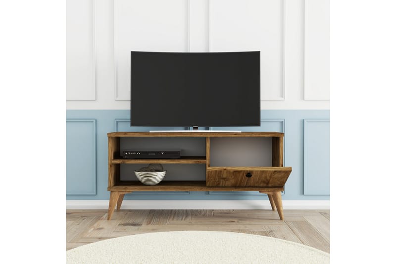 Reyne TV-bord 90 cm - Valnød - TV-borde