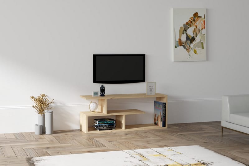 Rinorea TV-Bord 100x40 cm - Blå - Møbler - TV borde & mediemøbler - TV-borde
