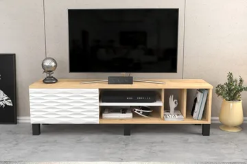 Rinorea TV-Bord 140x40,3 cm - Blå - Møbler - TV borde & mediemøbler - TV-borde